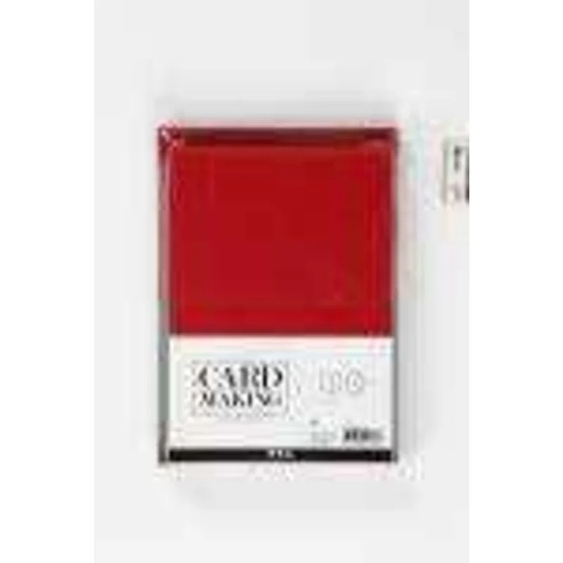 Cartes & Enveloppes, dimension carte 10,5x15 cm, dimension enveloppes 11,5x16,5 cm, vert, rouge, 50sets