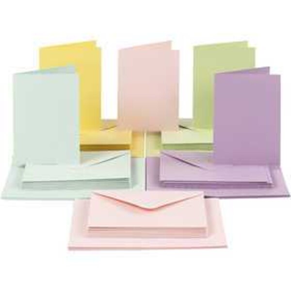 Cc hobby Cartes & Enveloppes, dimension carte 15x15 cm, dim