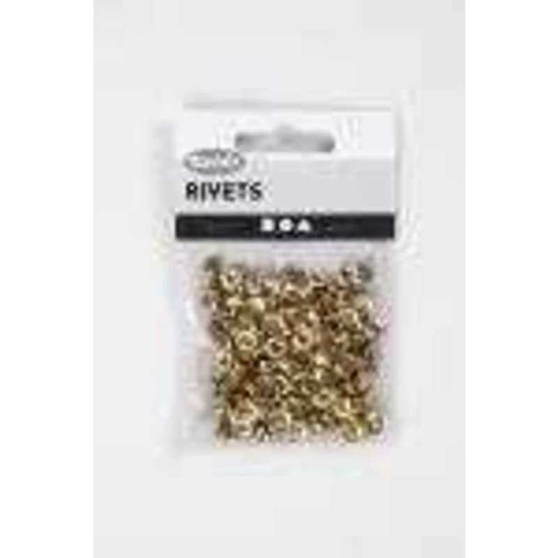 Rivets, d: 7 mm, laiton, 50pièces