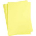 Papier cartonné coloré, A2 420x600 mm, 180 gr, jaune canari, 100flles