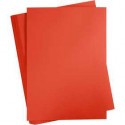 Papier cartonné coloré, A2 420x600 mm, 180 gr, rouge vif, 100flles