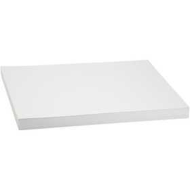 Papiers divers Papier cartonné, A3 297x420 mm, 250 gr, blanc, 100flles