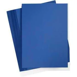 Carton coloré, A4 210x297 mm, 180 gr, bleu nuit, 100flles