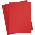 Carton coloré, A6 105x148 mm, 180 gr, rouge cerise, 100flles