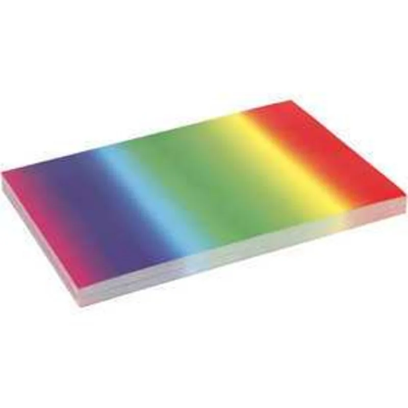 Papier arc-en-ciel, A4 210x297 mm, 180 gr, 100flles