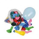 Ballons, Couleurs assorties, d: 23 cm, Ronds, 100pièces