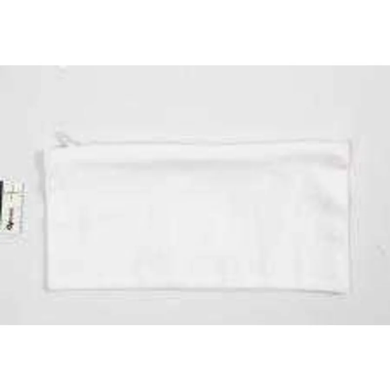 Trousse en coton, dim. 11x23 cm, 210 g/m2, blanc, 1pièce