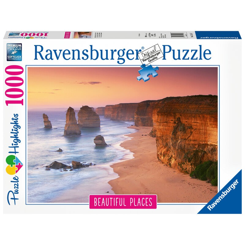 Ravensburger - Puzzle 1000 pieces - La cascade Háifoss, Islande