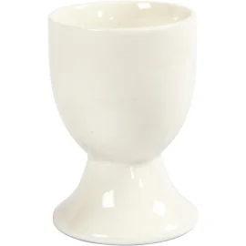 Coquetiers, h: 6,5 cm, blanc cassé, 12pièces