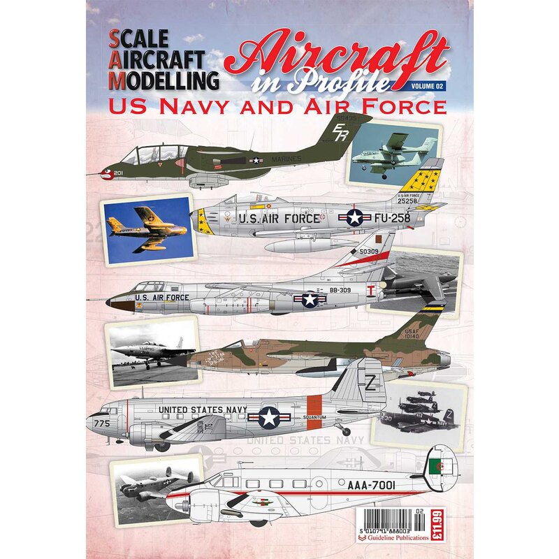 Livre Avion en profil US Navy and Air Force Vol 1 numéro 2Avion en profil est une section mensuelle occupant les pages centrales