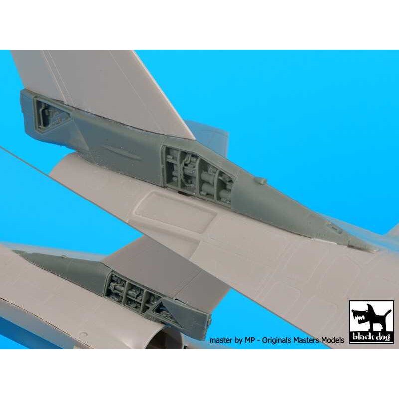 Lockheed-Martin F-16C Tail Electronics (conçu pour être utilisé avec les kits Tamiya)