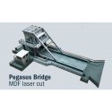 Pegasus Bridge Glider AssaultPegasus Bridge (MDF découpé au laser) Parachutistes britanniques Parachutistes allemands3 x canons 