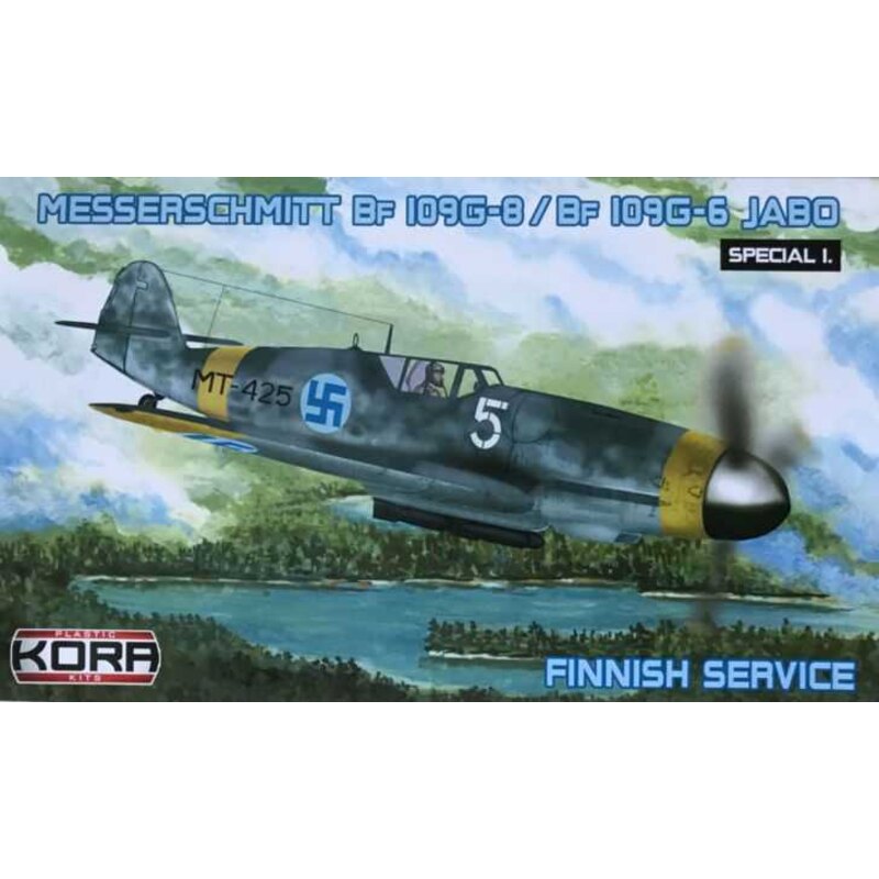 Messerschmitt Bf-109G-8 / G-6 Service finlandais JABO (camouflage 4x)