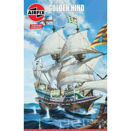 Maquette bateau The Golden Hind 'Vintage Classic series' Le galion anglais est surtout connu pour sa circumnavigation du globe e