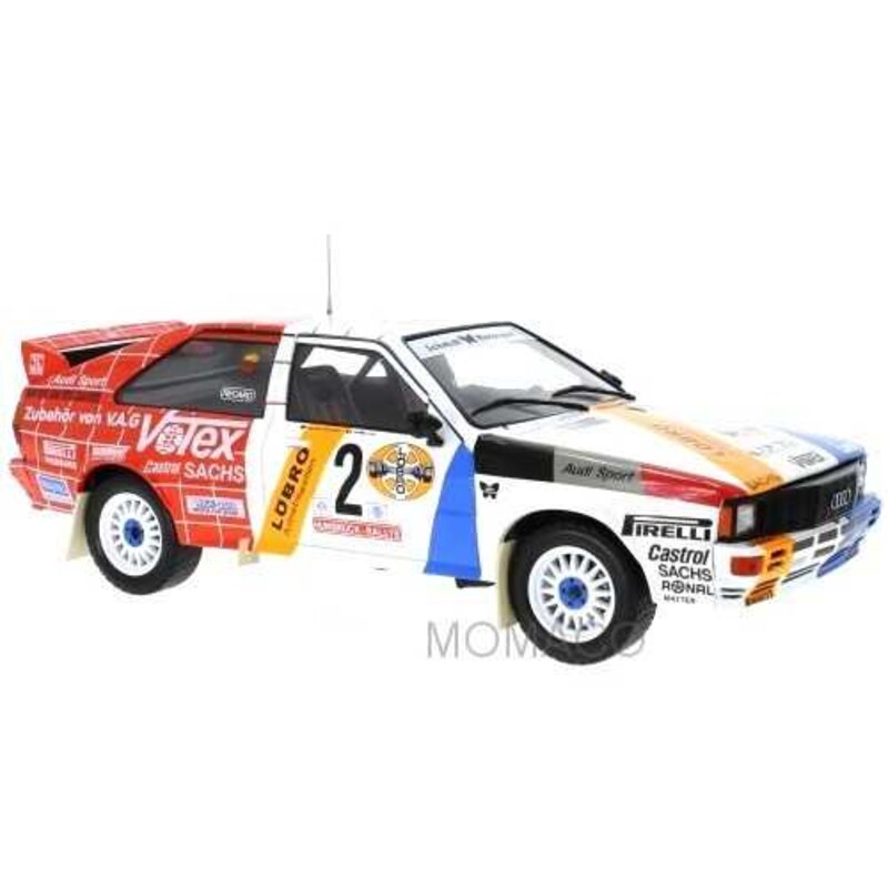 AUDI QUATTRO 2 DEMUTH/LUX RALLYE DM HUNSRUCK RALLYE 1984