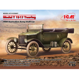 Maquette Modèle T 1917 Touring, voiture d'état-major de l'armée australienne de la première guerre mondiale