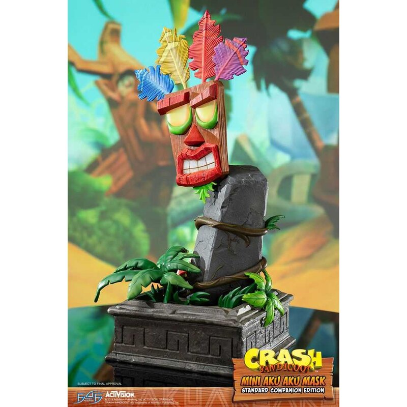 Crash Bandicoot statuette Mini Aku Aku Mask 40 cm