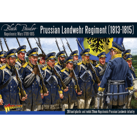 Extension et figurine pour jeux de figurines Régiment de Landwehr Prussien 1813-1815