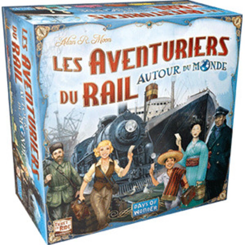 Jeu Les Aventuriers du Rail : Autour du Monde