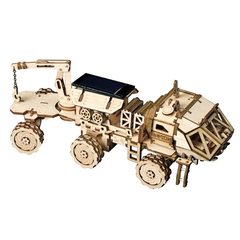 Puzzle 3D - Maquette en bois Camion Américain - ROKR - Robotime