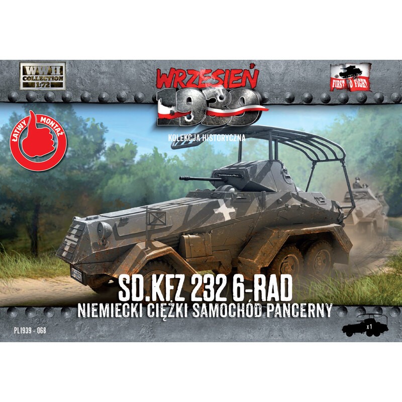 Sd.Kfz.232 6-Rad - Voiture blindée lourde allemande