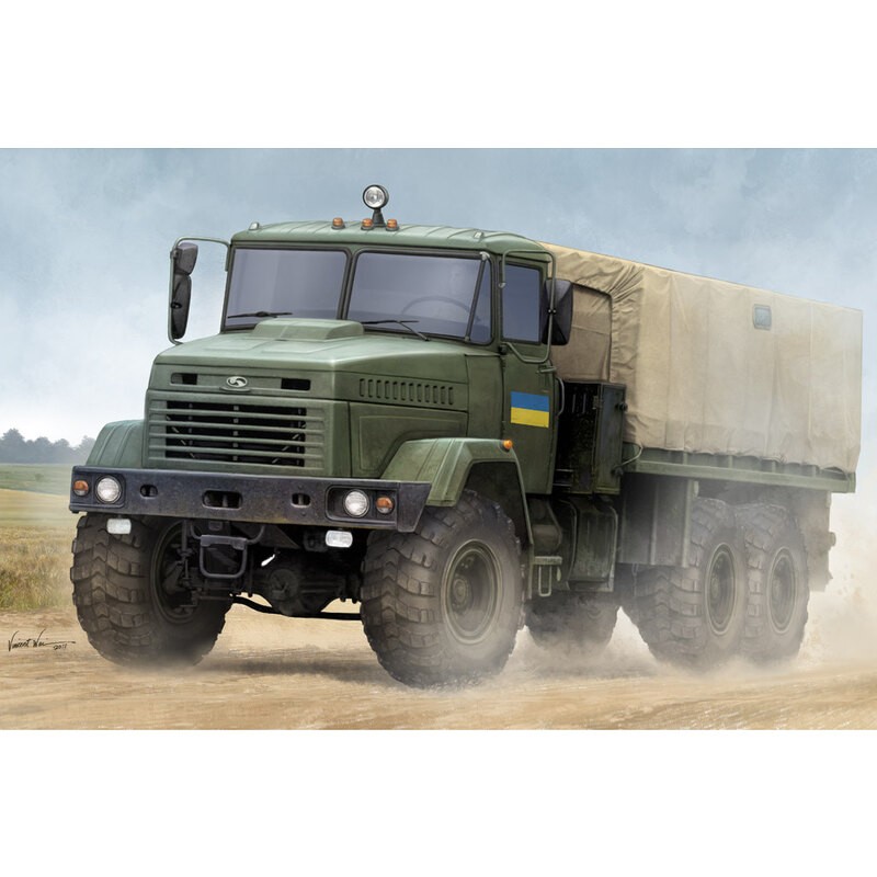 Ukraine KrAZ-6322 “Soldier” Cargo Truck 