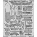 German Submarine Type VIIC/41 1/350 (designed to be used with Revell kits)