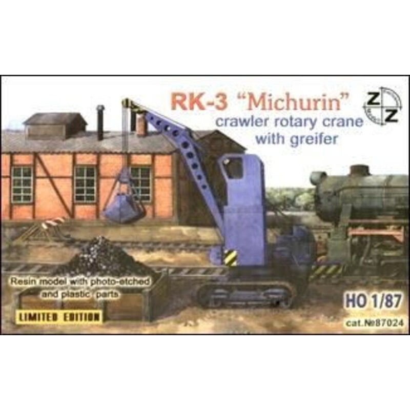 PK-3 Michurin grue rotative sur chenilles