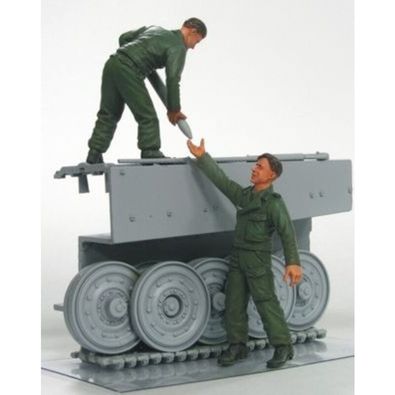 Fourniture de munitions Tiger I - 2 figurines