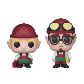 Funko Christmas Village pack 2 POP! Figurines vinyle de vacances Randy & Rob 9 cm