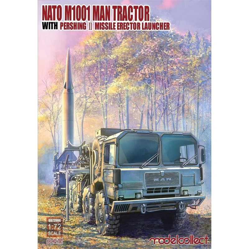 Nato M1001 MAN Tracteur & Lanceur de lance-missiles Pershing II