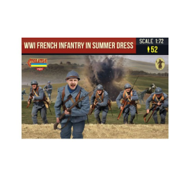 Figurine 1ère Infanterie française en tenue d'été