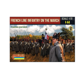 Figurine French Line Infantry sur le mars