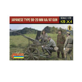 Figurine Type japonais 98 AA 20mm Gun Seconde Guerre mondiale