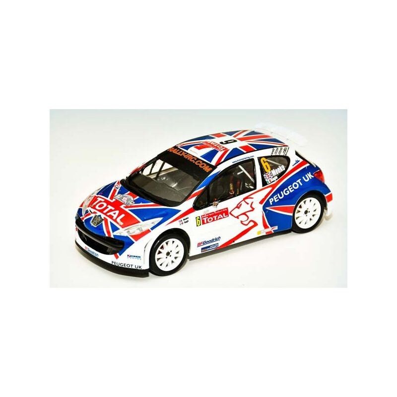 Maquette de voiture Peugeot 207 S2000 Rally