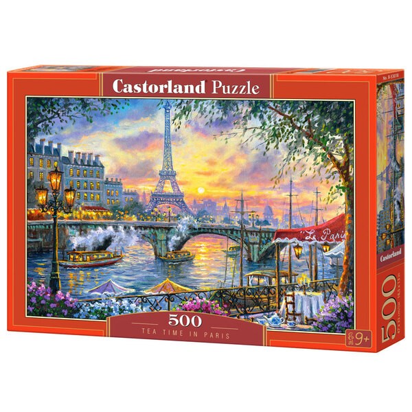 Puzzle Castorland L'heure du thé à Paris, Puzzle 500 Teile