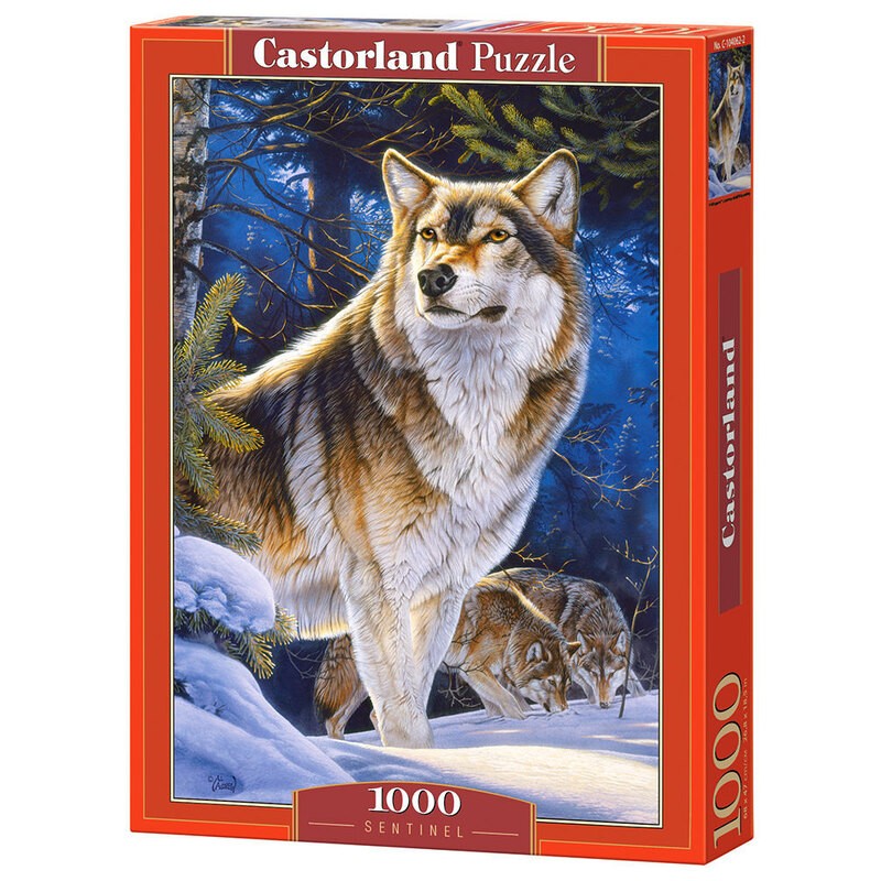 Puzzle Castorland Loup dans la nature Puzzle 1500 pièces