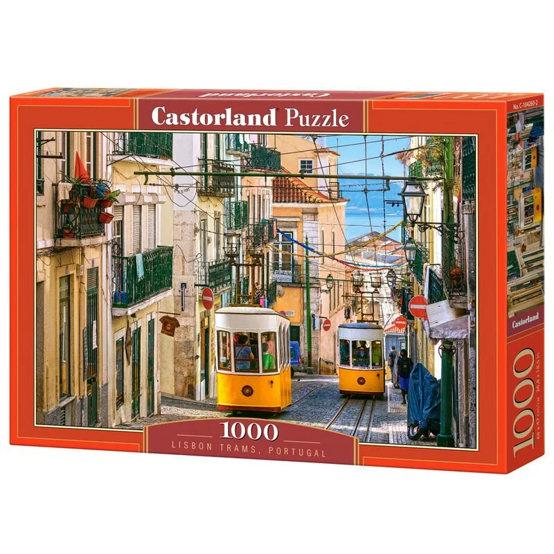 Tramways de Lisbonne, Portugal, Puzzle 1000 Teile