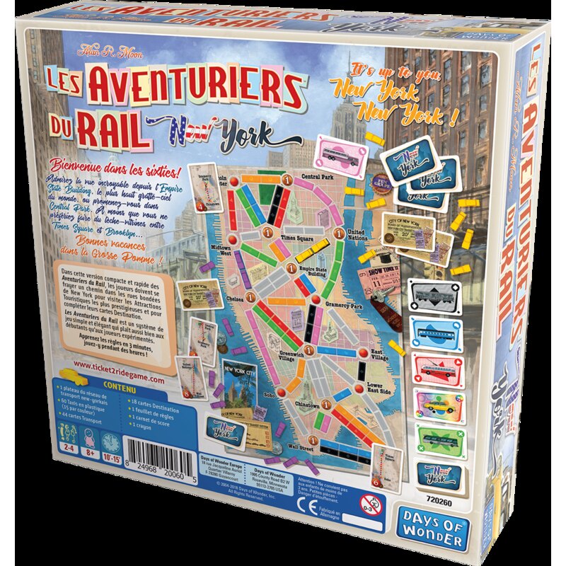 Les Aventuriers du Rail : New York