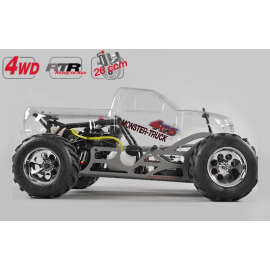 Truck rc thermique M.Truck WB535 4wd RTR transp