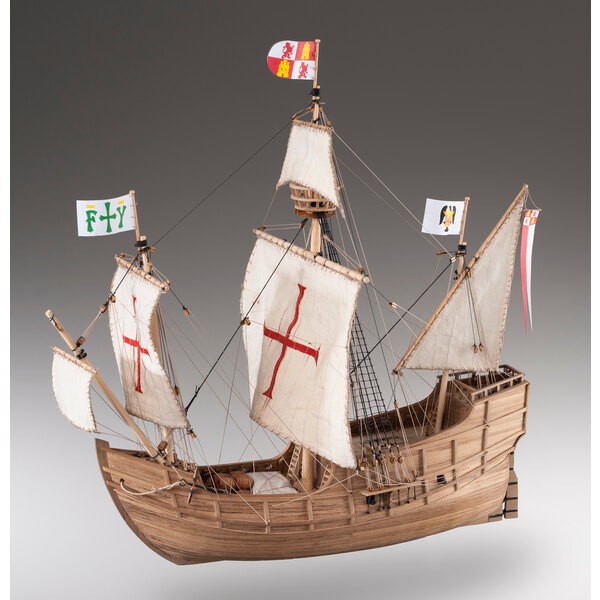 Maquette de bateau en bois,Santa Maria