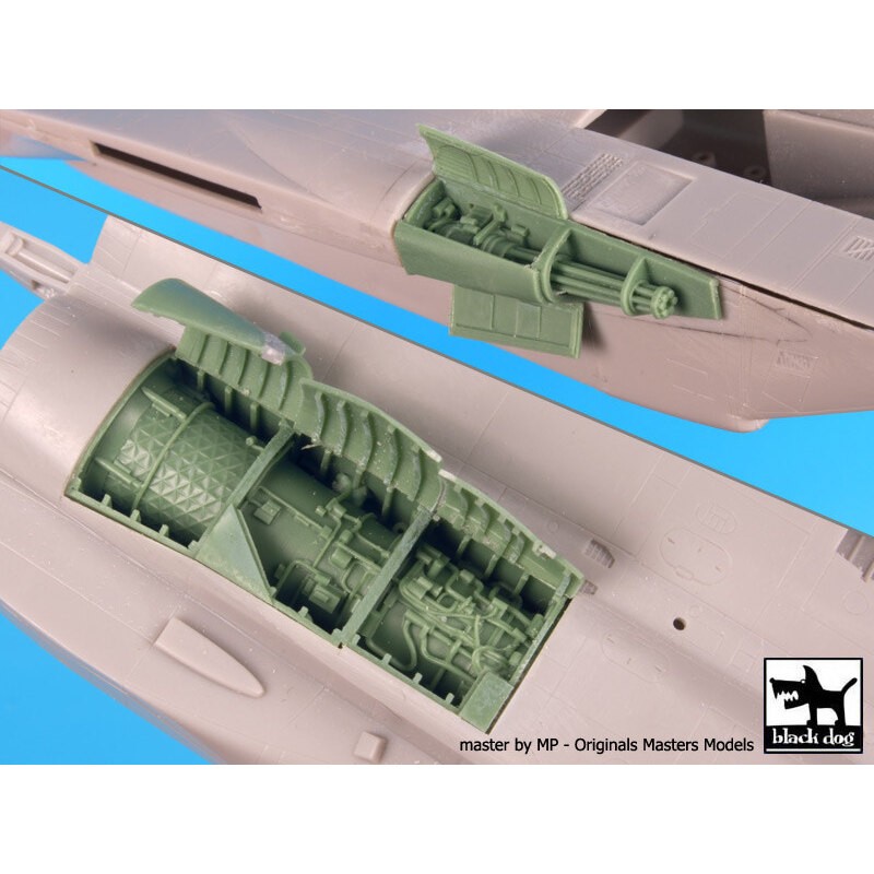 McDonnell F-15C Eagle canon et moteurs (conçus pour être utilisés avec les kits Hasegawa)