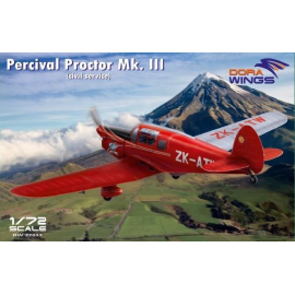Maquette avion Percival Proctor Mk. III dans la fonction publique