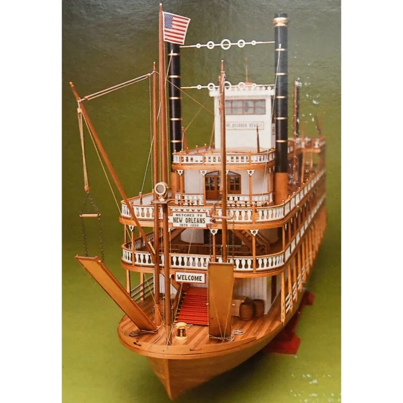 Maquette OcCre Mississippi - Bateau Bois A Construire - Serie 4 