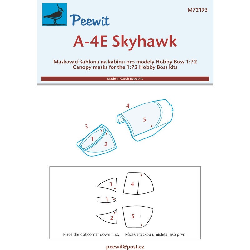 Douglas A-4E Skyhawk (conçu pour être utilisé avec les kits Hobby Boss)