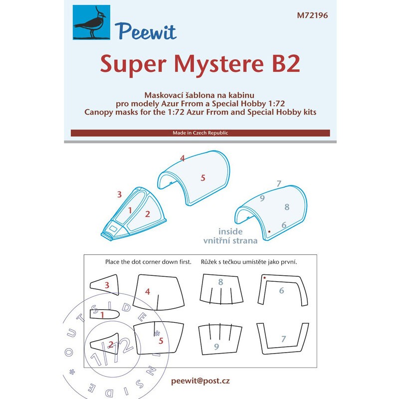 Super Mystere B.2 (conçu pour être utilisé avec les kits Frrom-Azur et Special Hobby)