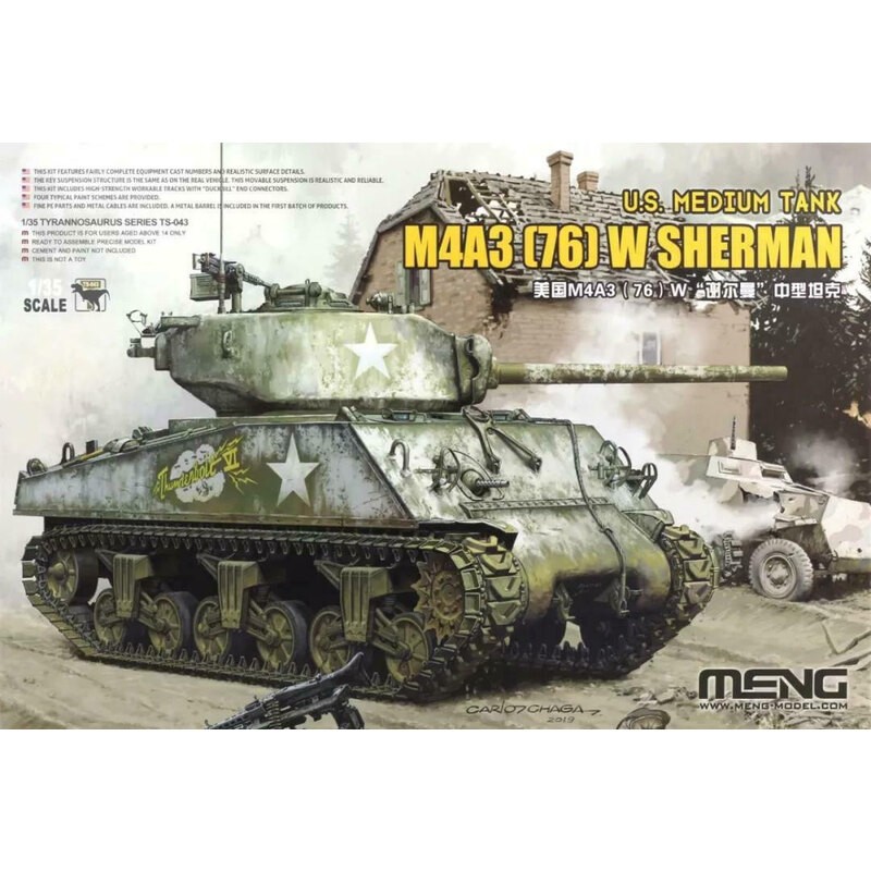 US Medium Tank M4a3 (76) W