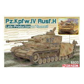 Maquette Panzer IV Ausf.H Tardif 2in1