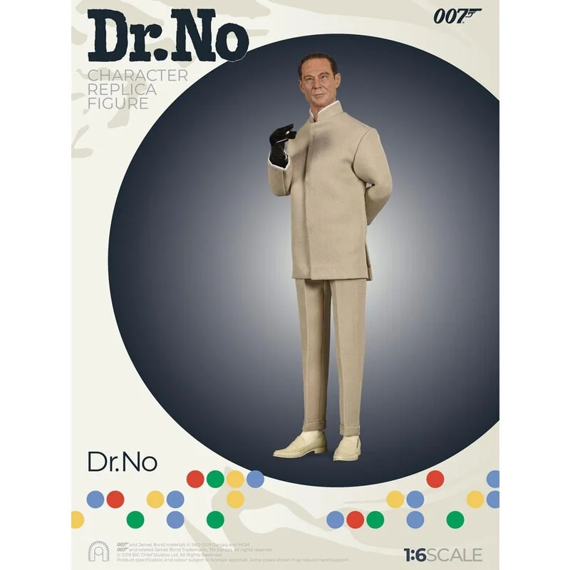 James Bond 007 contre Dr No figurine Collector Figure Series 1/6 Dr. No Limited Edition 30 cm