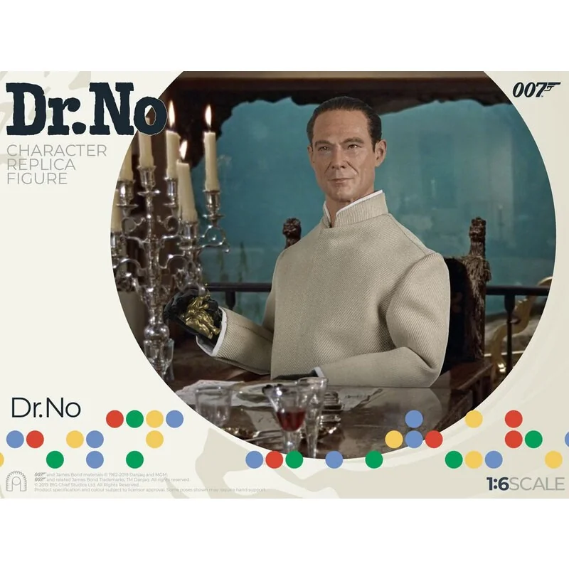 James Bond 007 contre Dr No figurine Collector Figure Series 1/6 Dr. No Limited Edition 30 cm